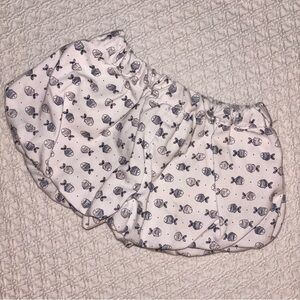 Mary Grace girls size 4 bubble shorts fish print